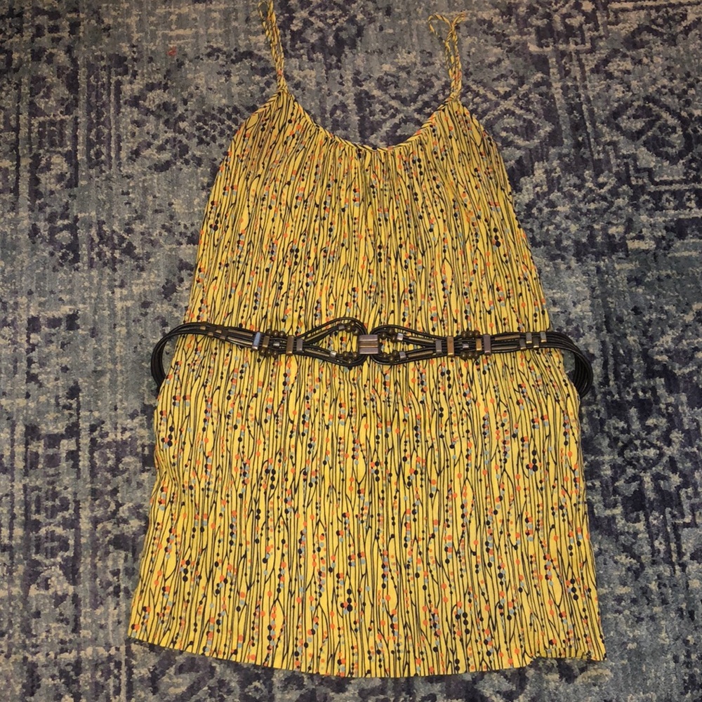 Yellow Zara Summer Dress